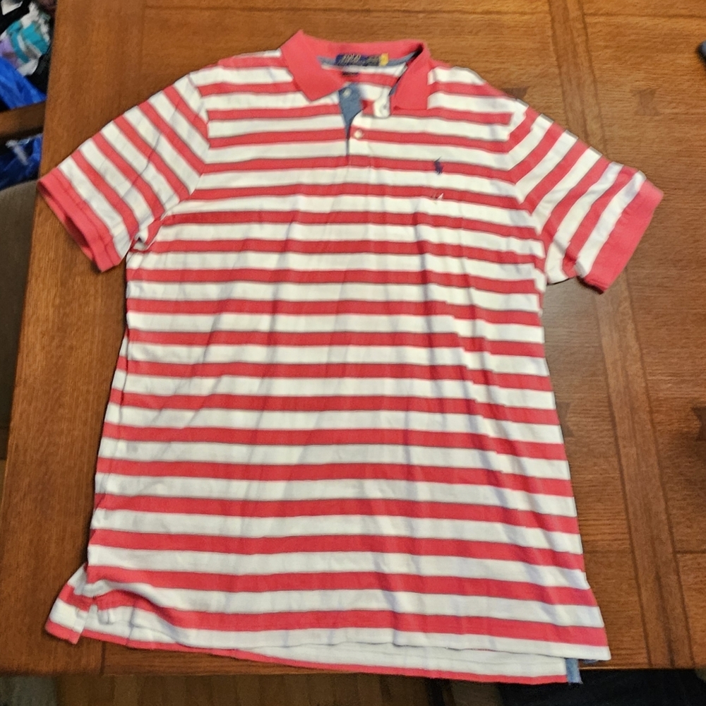 Polo Ralph Lauren Striped Polo XXL New